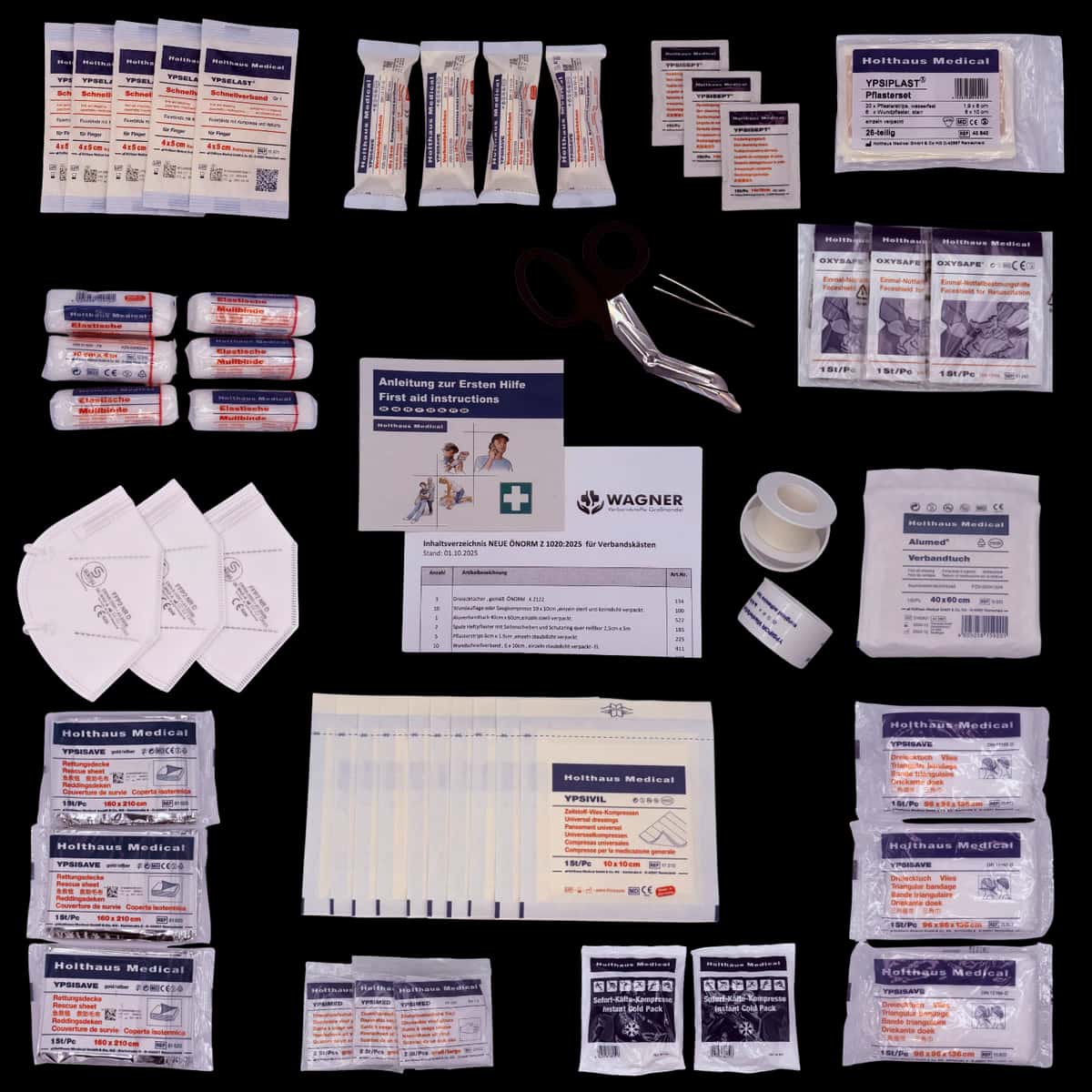 Erste Hilfe Nachfüllung ÖNORM Z 1020:2025