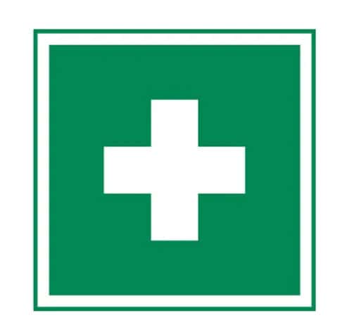 Rettungszeichen "Erste Hilfe"
