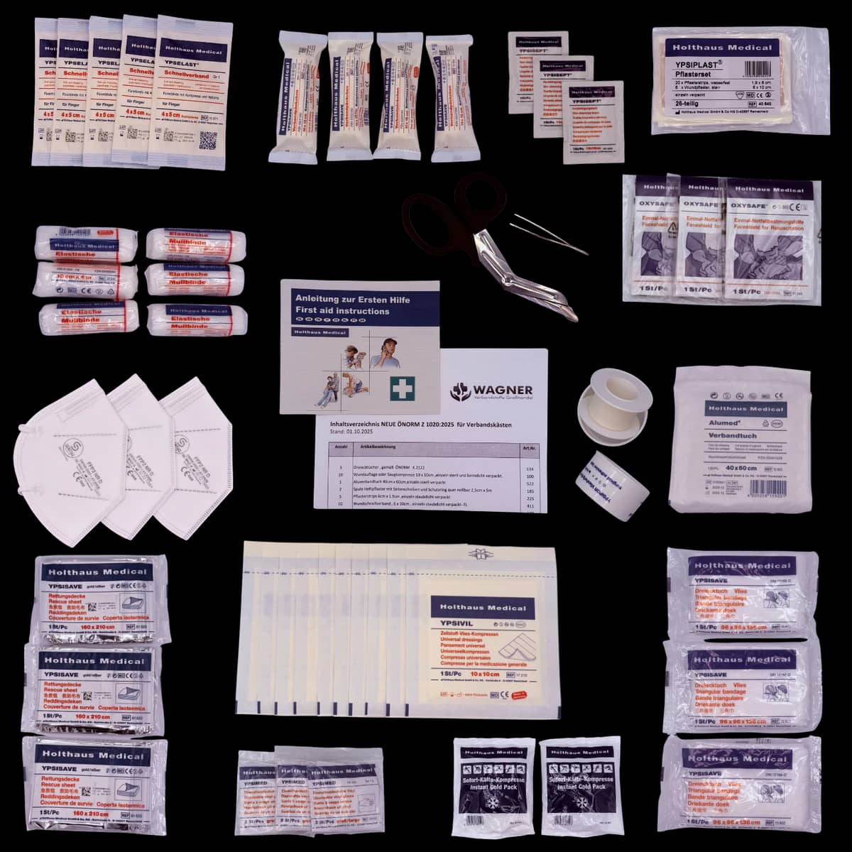 Erste Hilfe Nachfüllung ÖNORM Z 1020:2025