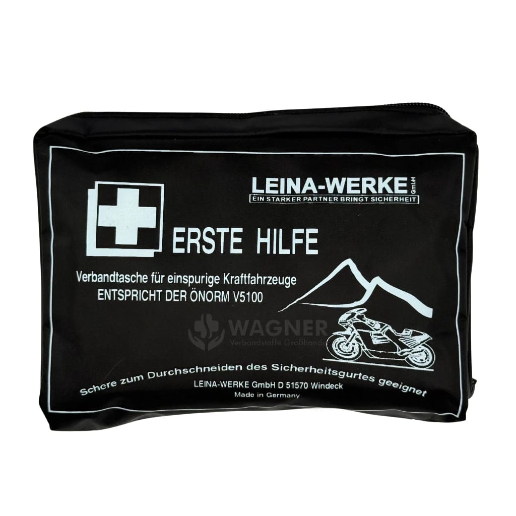 Motorrad Verbandtasche nach ÖNORM V 5100 - für einspurige Kraftfahrzeuge