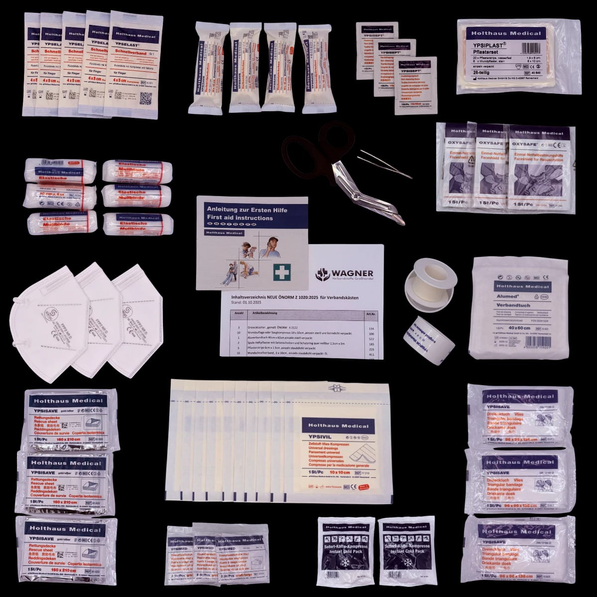 Erste Hilfe Nachfüllung ÖNORM Z 1020:2025