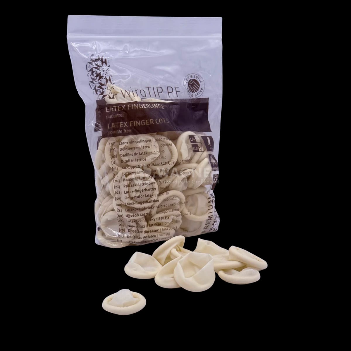 Latex-Fingerlinge à 100