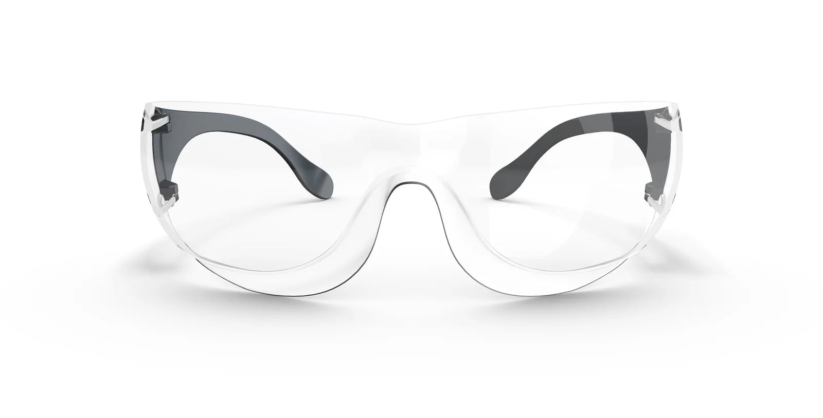 Schutzbrille ADAPT K1 – klare Scheibe, rahmenlos, passend zur Atemschutzmaske 2