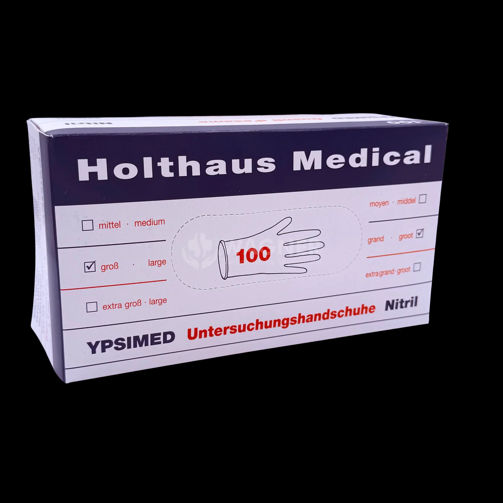 YPSIMED Nitrilhandschuhe, puderfrei 2