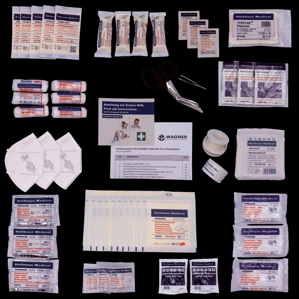 Erste Hilfe Nachfüllung ÖNORM Z 1020:2025