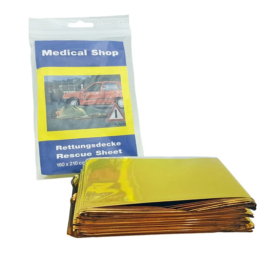 Medical Shop Rettungsdecke - Produktbild Medical Shop Rettungsdecke