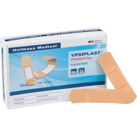 YPSIPLAST® Pflasterstrips, wasserabweisend - 50 Pflasterstrips - Produktbild YPSIPLAST® Pflasterstrips, wasserabweisend - 50 Pflasterstrips