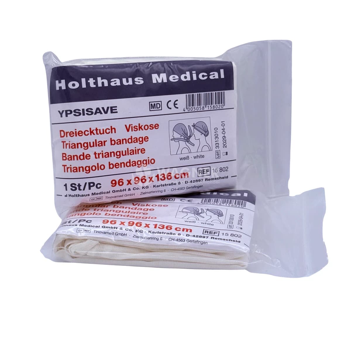 YPSISAVE Dreiecktuch - Produktbild YPSISAVE Dreiecktuch