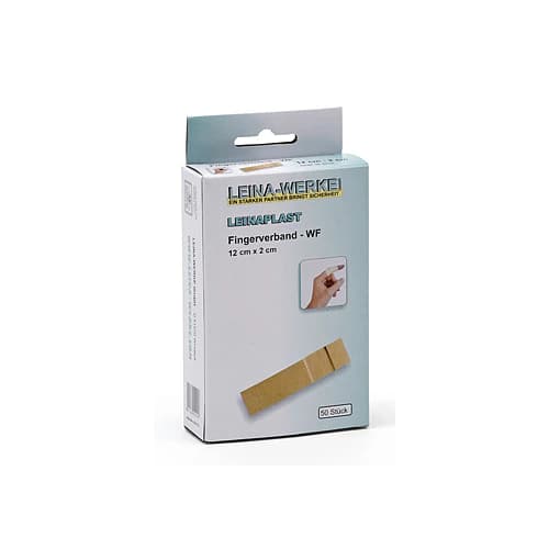 Leinaplast-Fingerverbände - 2 x 12cm - a 100 Stück - Produktbild Leinaplast-Fingerverbände - 2 x 12cm - a 100 Stück