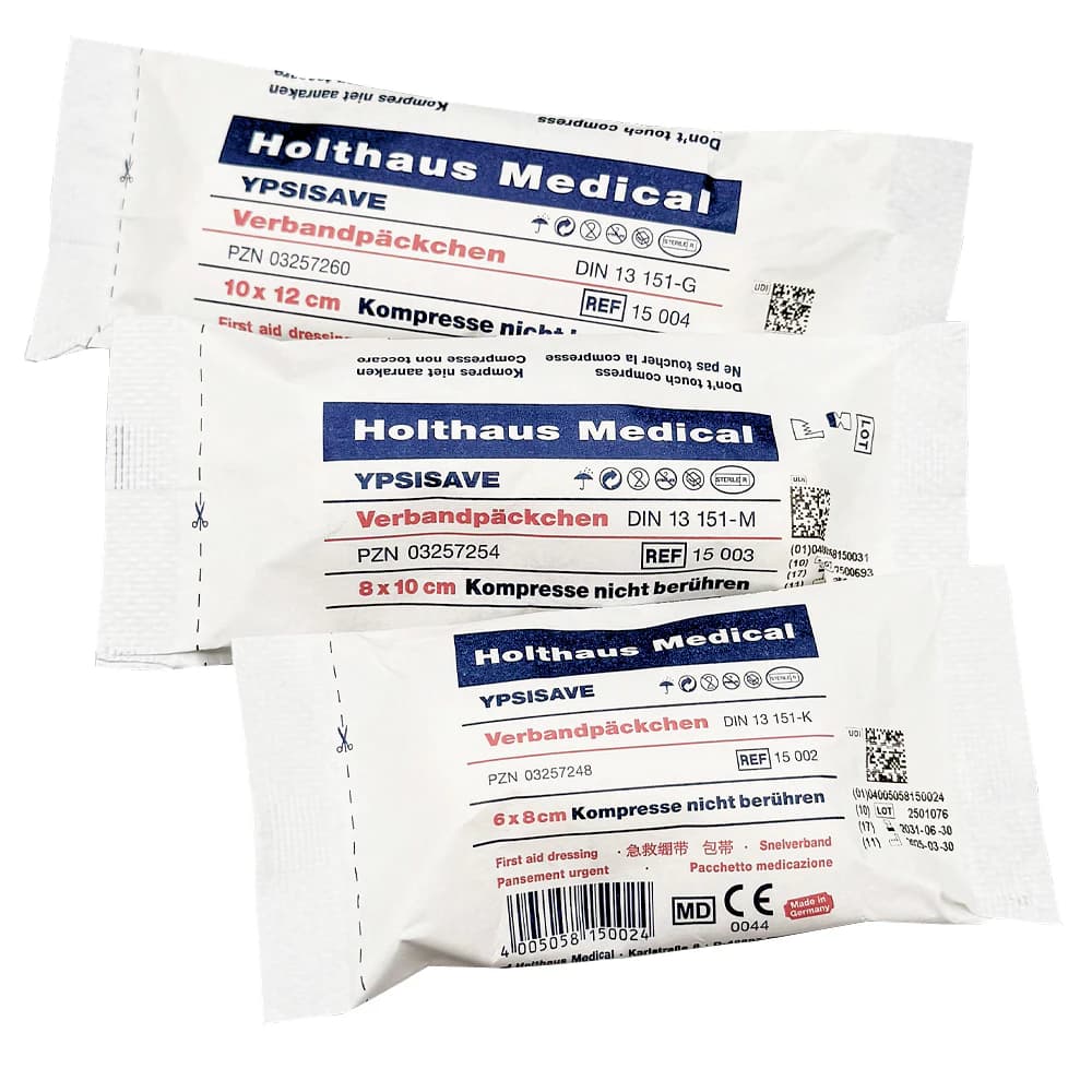 YPSISAVE Verbandpäckchen - Produktbild YPSISAVE Verbandpäckchen