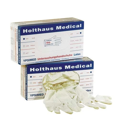 YPSIMED Latexhandschuhe Puderfrei - Produktbild YPSIMED Latexhandschuhe Puderfrei