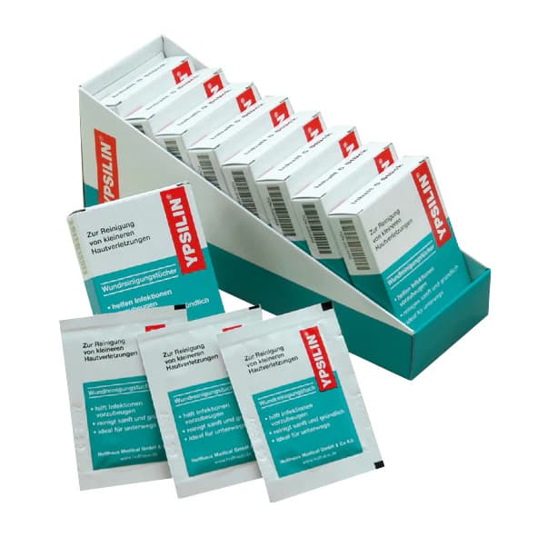 YPSILIN® Wundreinigungstücher - Produktbild YPSILIN® Wundreinigungstücher