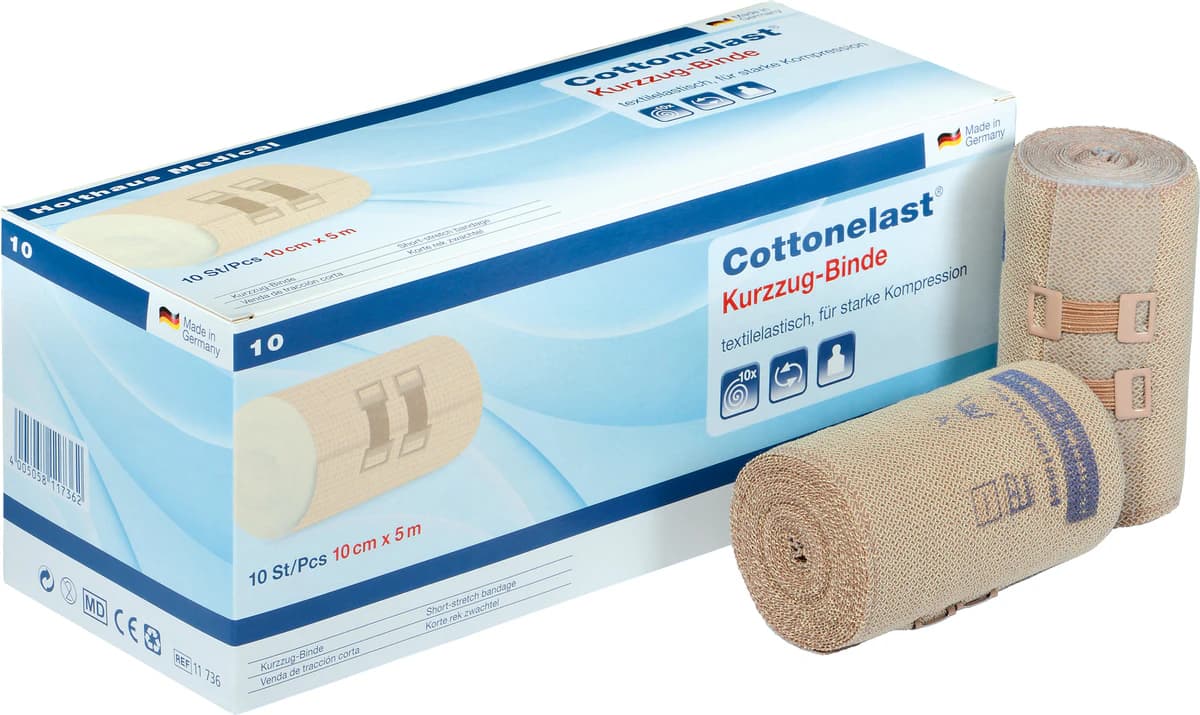 Cottonelast® Kurzzug-Binde - Produktbild Cottonelast® Kurzzug-Binde